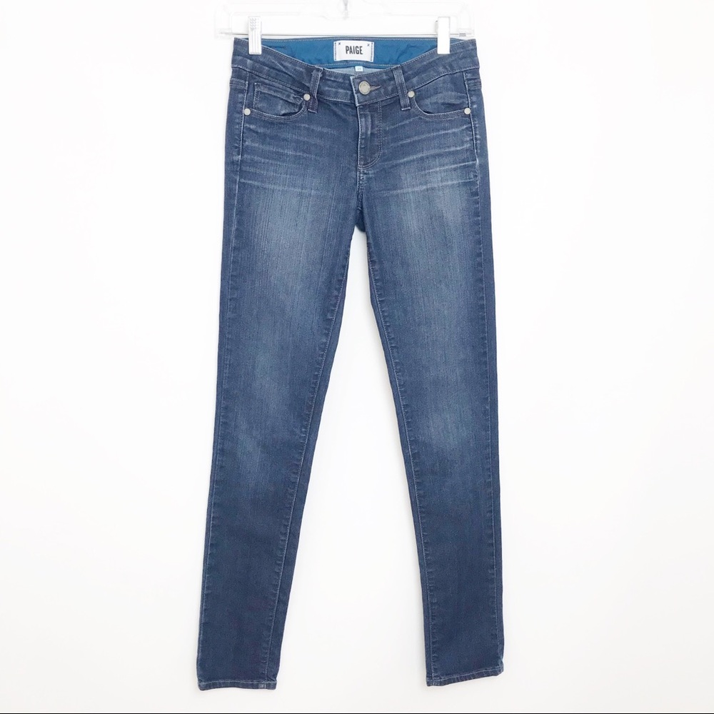 PAIGE | Skyline Skinny Jeans in Jenna Blue 25